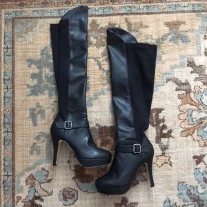 Madden Girl over the knee boots size 7.